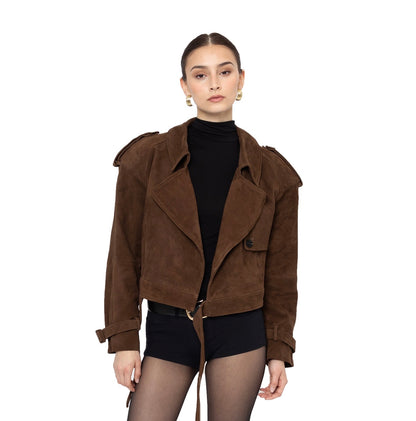 Natasha Suede Jacket