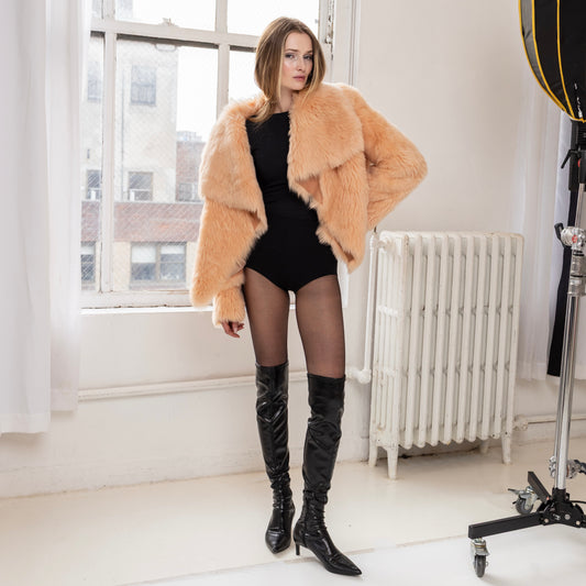 Priya Shearling Coat