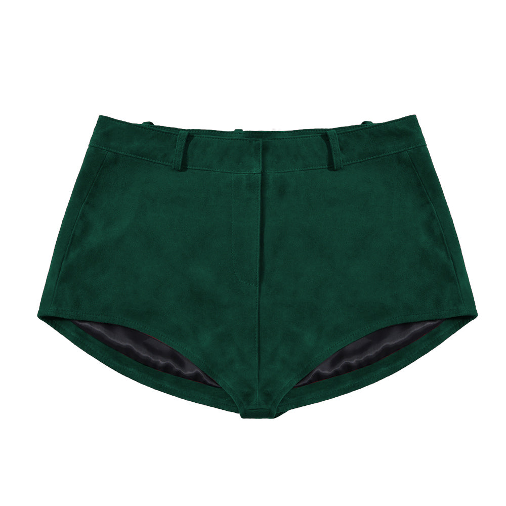 Naomi Suede Shorts