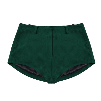 Naomi Suede Shorts