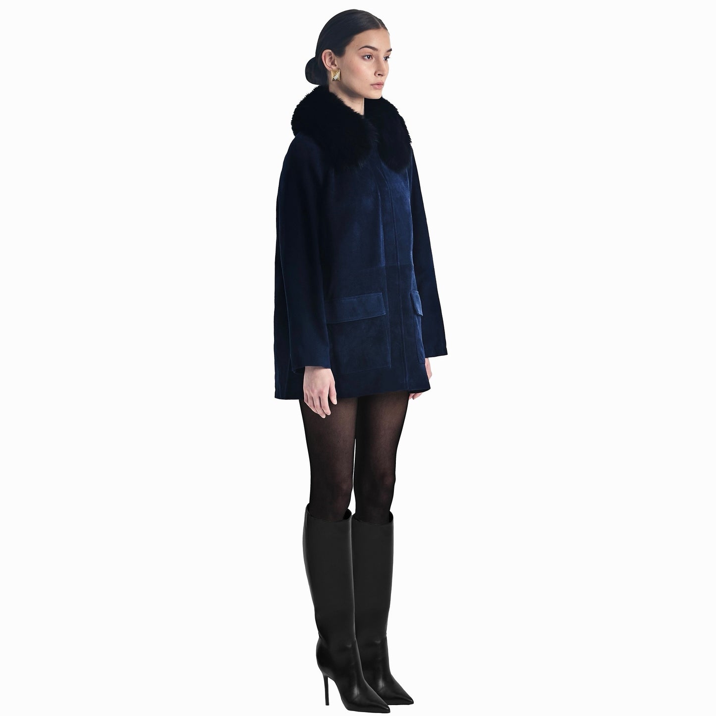 Raegan Suede Field Jacket