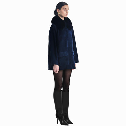 Raegan Suede Field Jacket