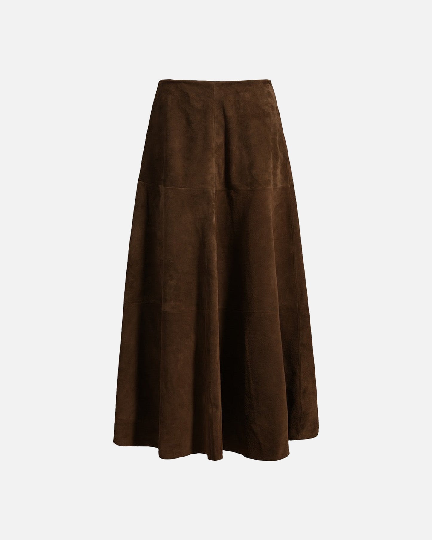 Alara Suede Maxi Skirt