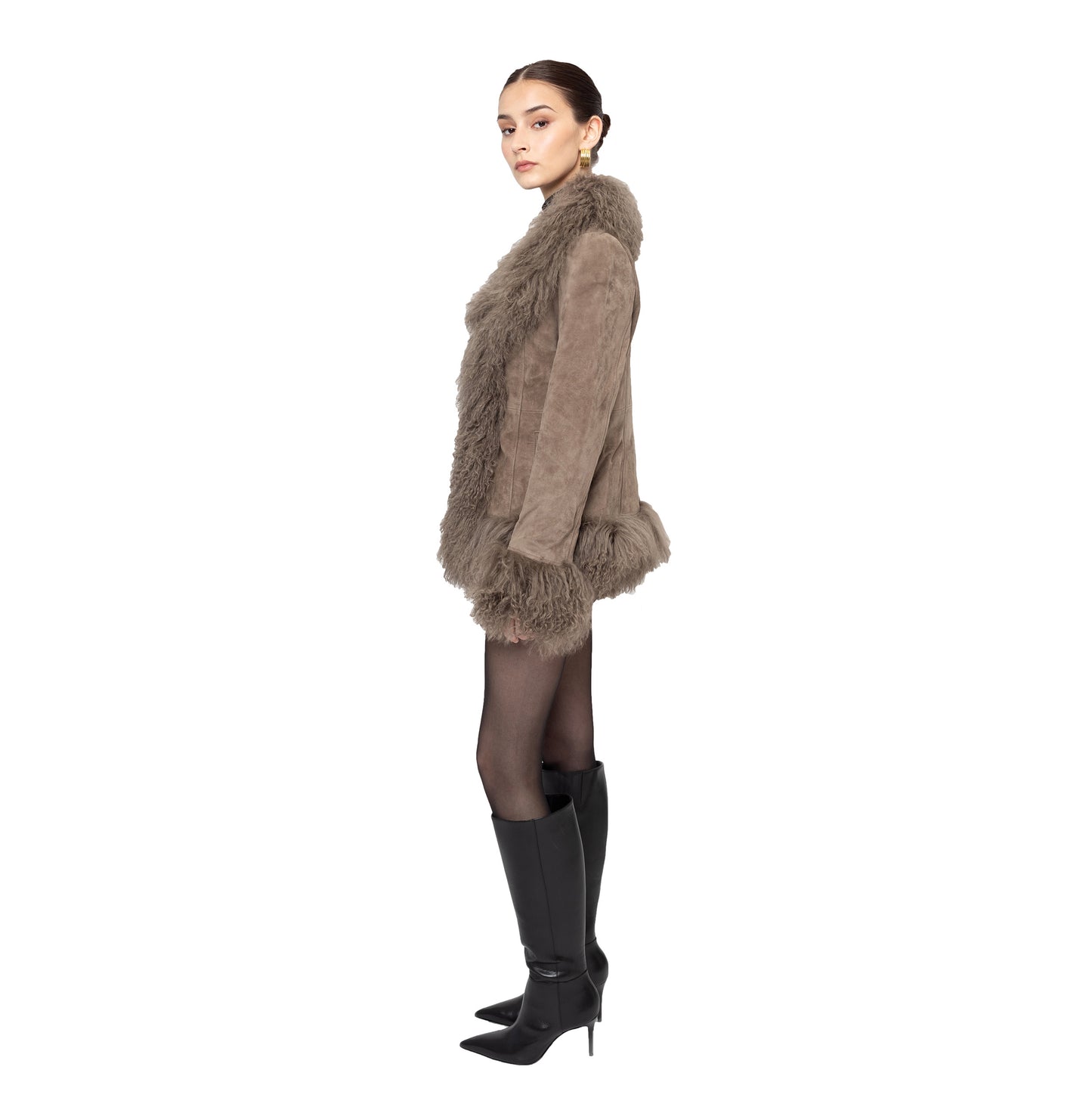 Dorothy Suede Coat