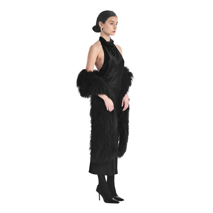 Carrie Shearling Scarf