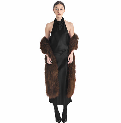 Carrie Shearling Scarf