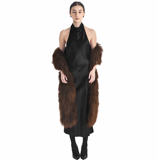 Carrie Shearling Scarf