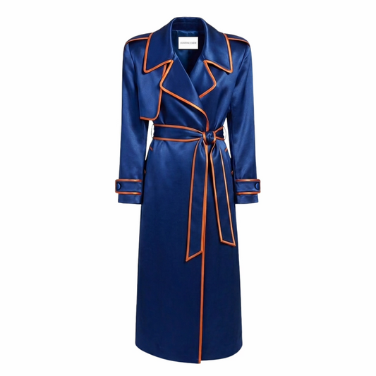 Olivia Satin Trench Coat **LIMITED EDITION**