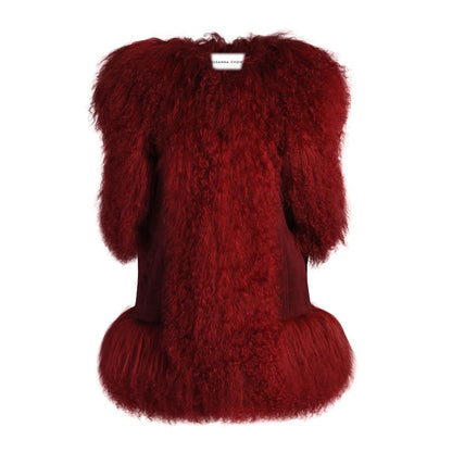 Dorothy Suede Shearling Vest