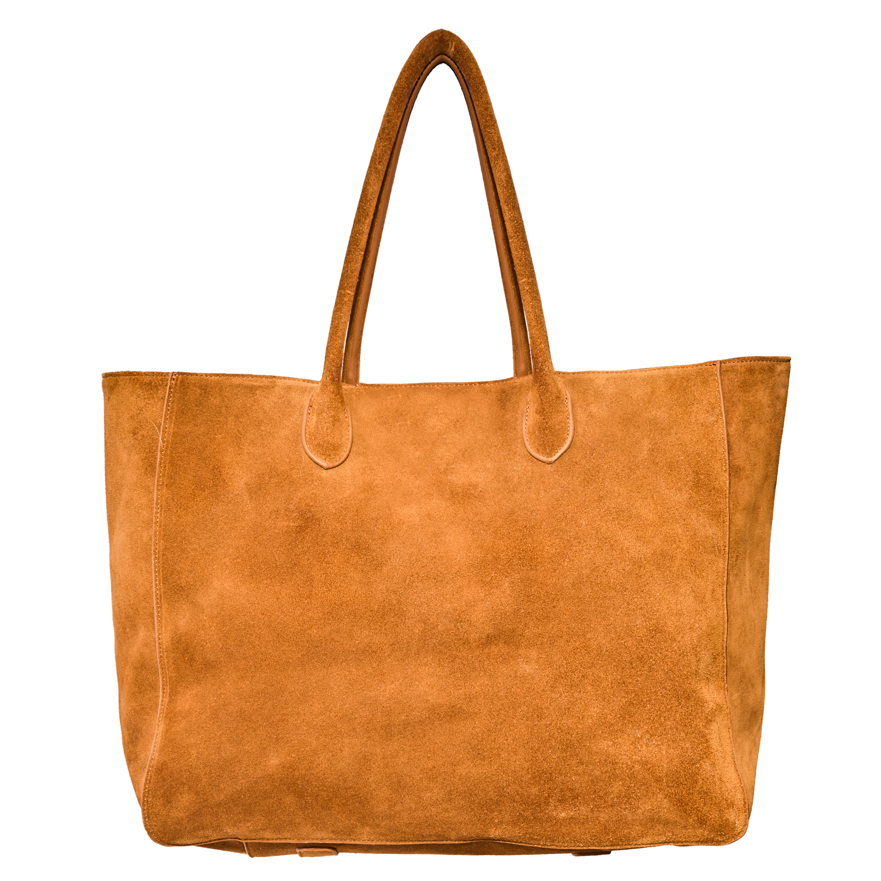 Misha Suede Tote Caramel