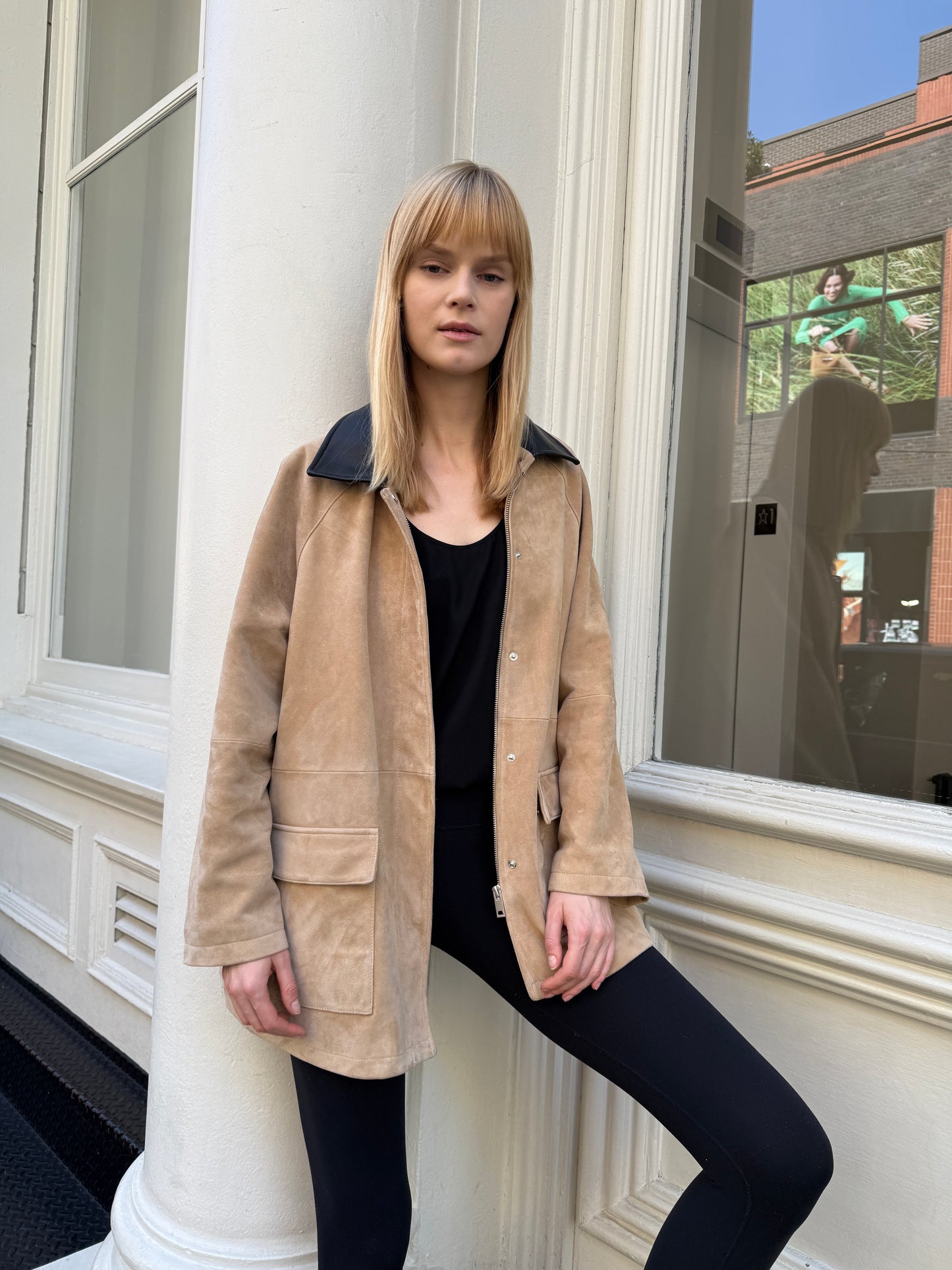 Raegan Suede Field Jacket