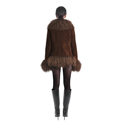 Dorothy Suede Coat