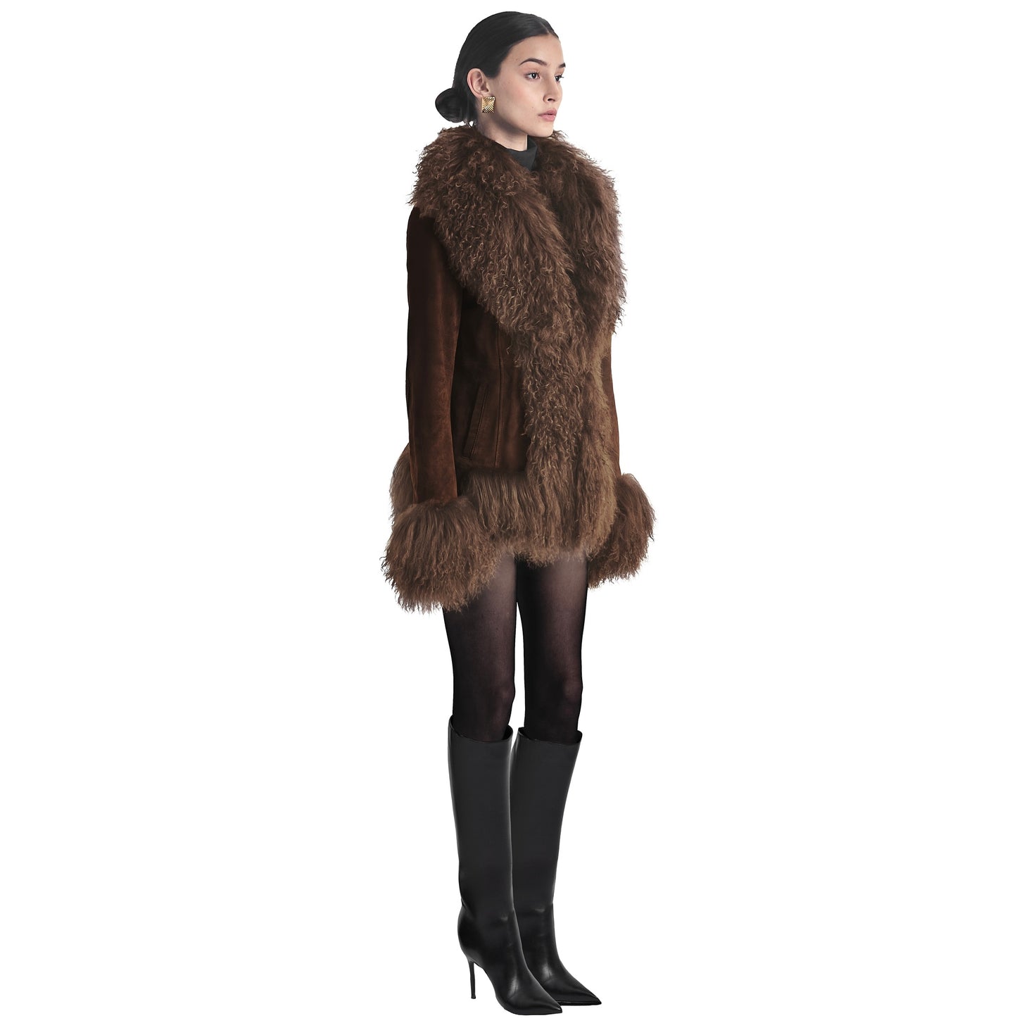 Dorothy Suede Coat
