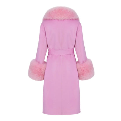 Jojo Cashmere Fur Coat