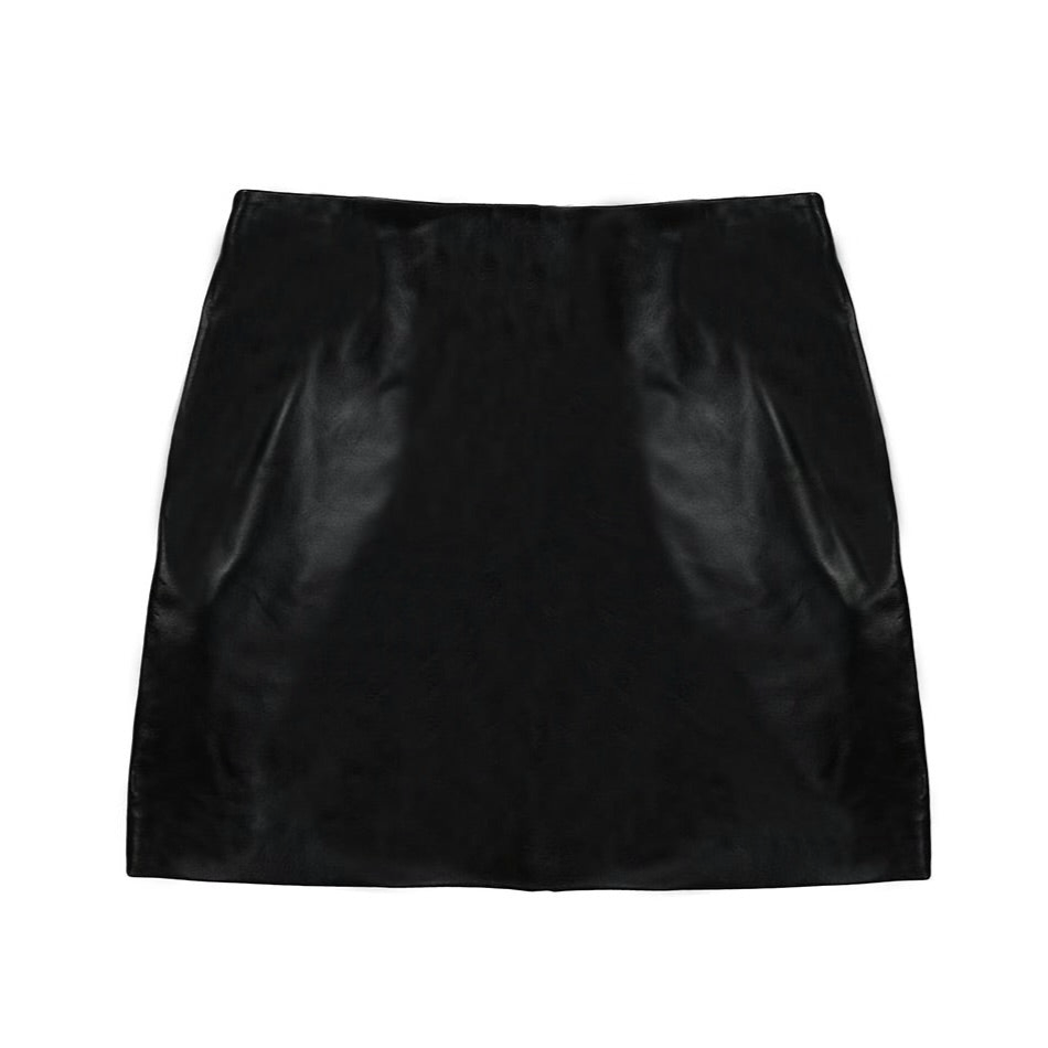 Alara Leather Skirt