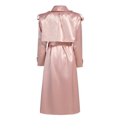 Olivia Satin Trench Coat **LIMITED EDITION**