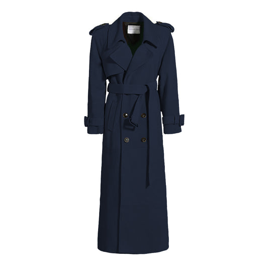 Madison Suede Trench Coat
