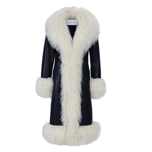 Dorothy Suede Maxi Coat