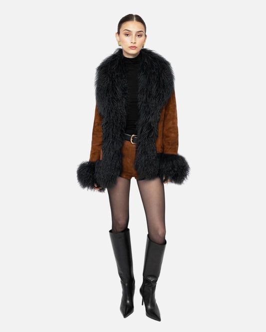 Dorothy Suede Coat