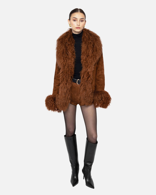 Dorothy Suede Coat