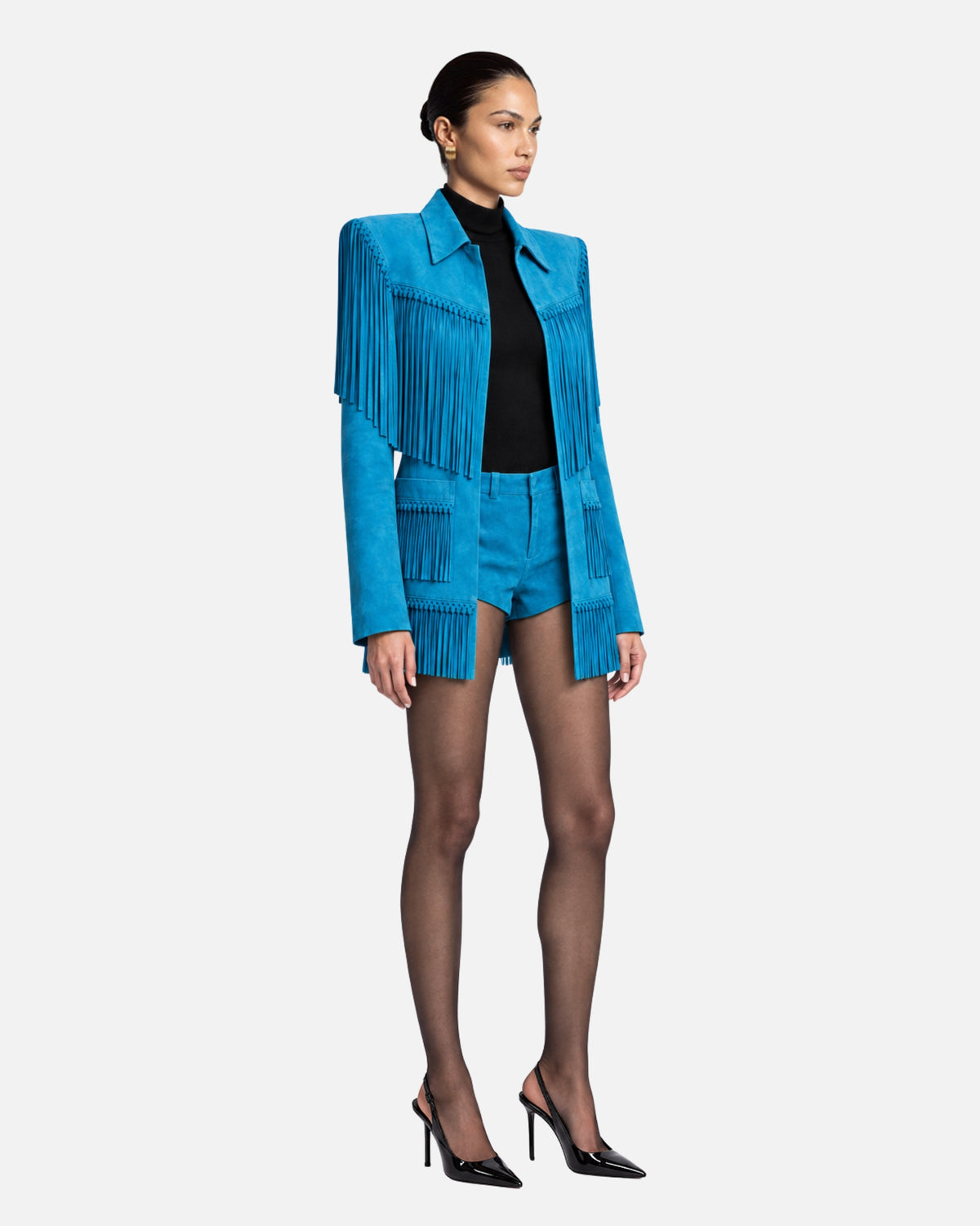 Naomi Suede Micro Shorts