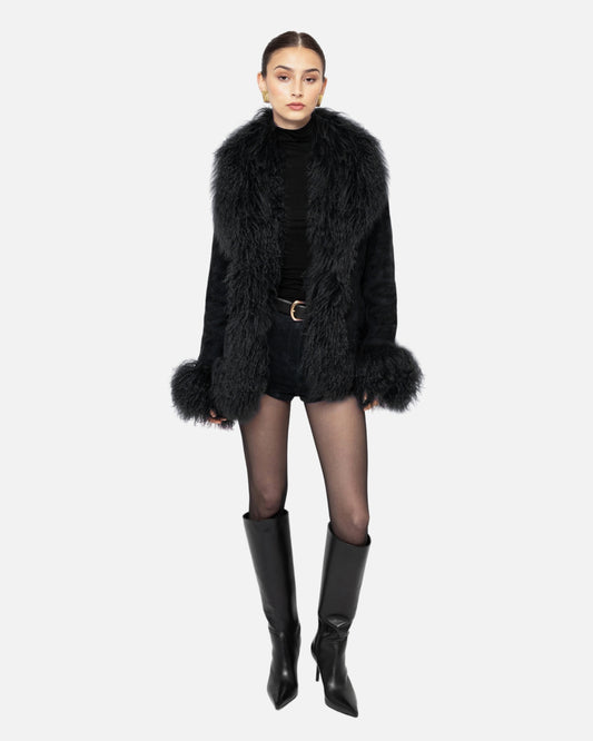 Dorothy Suede Coat