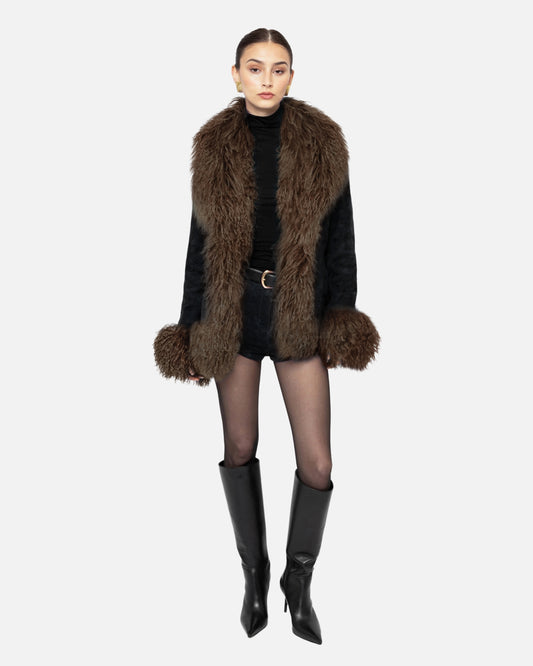 Dorothy Suede Coat