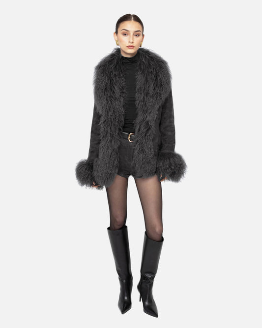 Dorothy Suede Coat