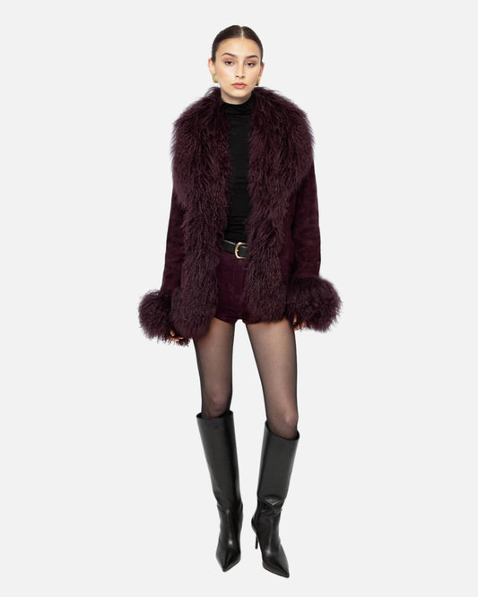 Dorothy Suede Coat