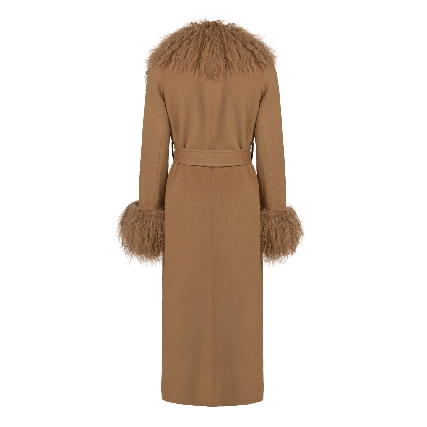 Inez Cashmere Shearling Coat