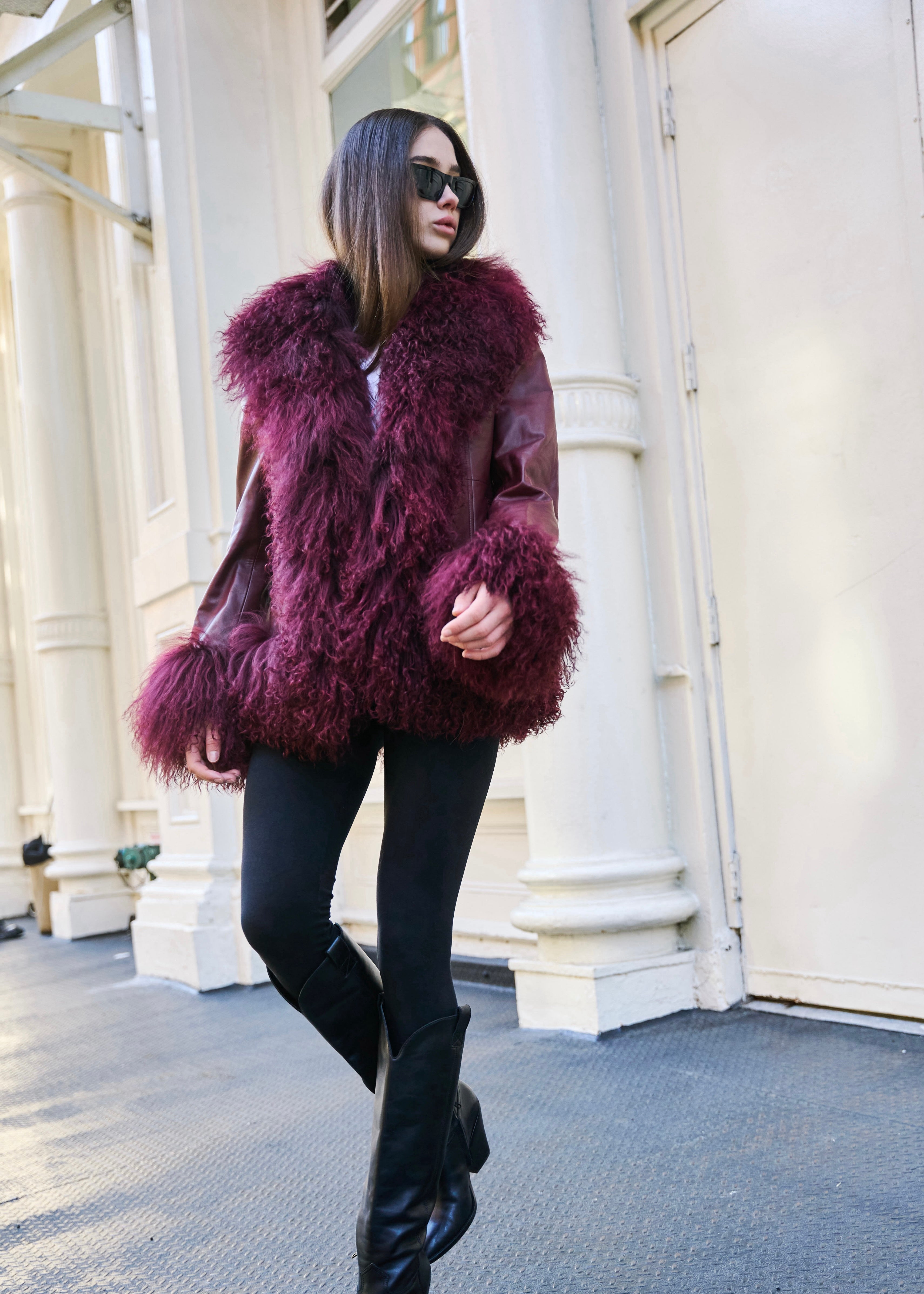 Dorothy Shearling Coat – SUSANNA CHOW