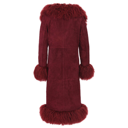 Dorothy Suede Maxi Coat