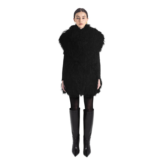 Carrie Shearling Vest