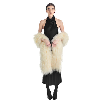 Carrie Shearling Scarf