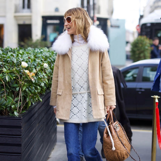 Raegan Suede Field Jacket