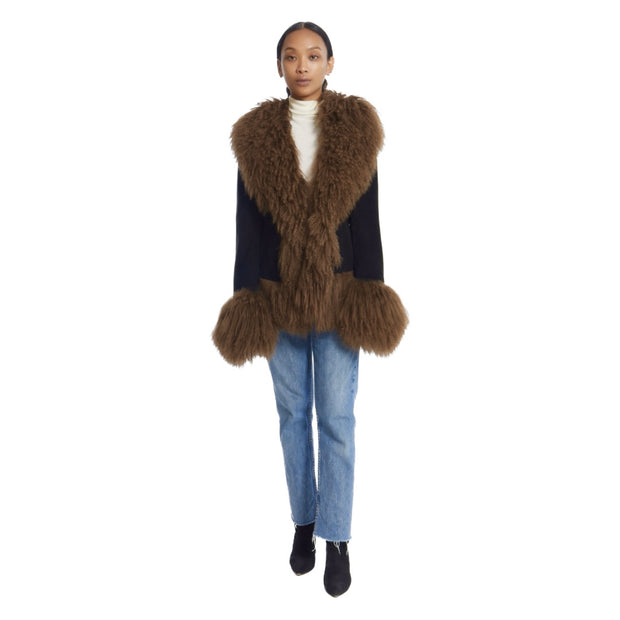 Dorothy Suede Coat