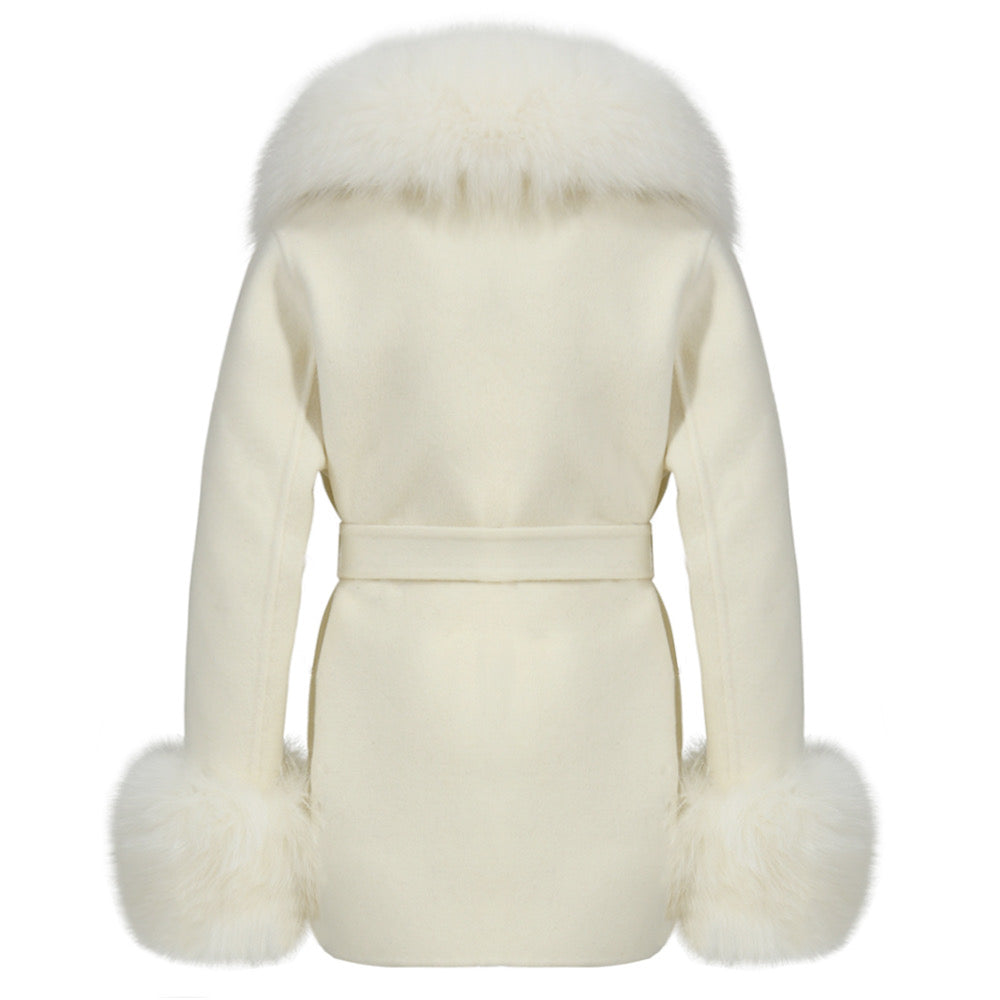 Mini Jojo Cashmere Fur Coat