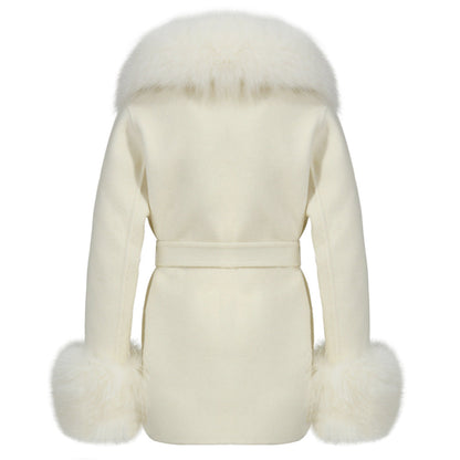 Mini Jojo Cashmere Fur Coat