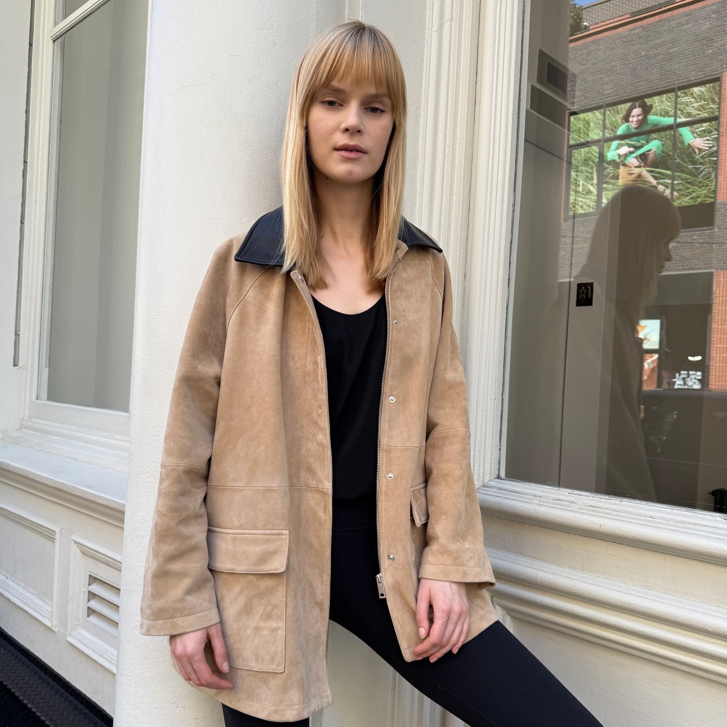 Raegan Suede Field Jacket