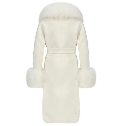 Jojo Cashmere Fur Coat