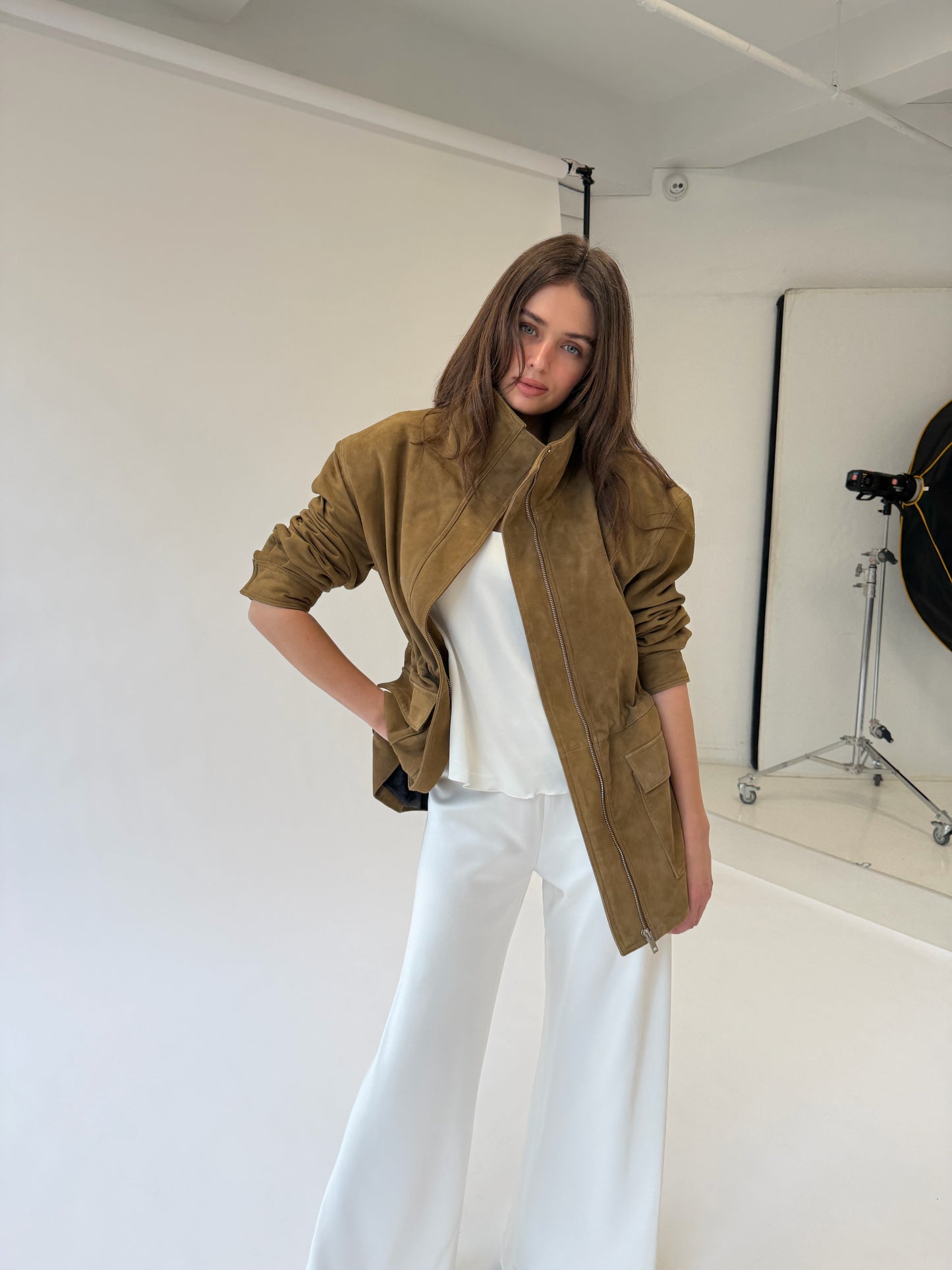 Heidi Suede Jacket