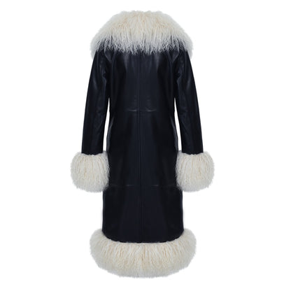 Dorothy Suede Maxi Coat