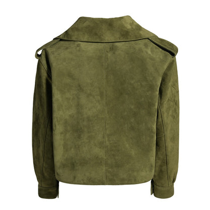 Dylan Suede Moto Jacket