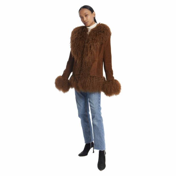 Dorothy Suede Coat