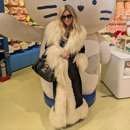 Dorothy Suede Ultra Maxi Coat