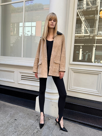 Raegan Suede Field Jacket