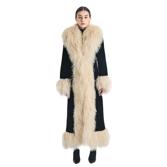 Dorothy Suede Ultra Maxi Coat