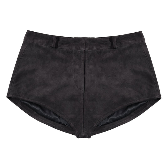 Naomi Suede Shorts