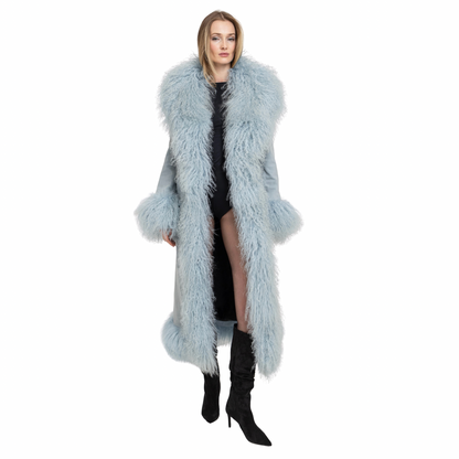 Dorothy Suede Ultra Maxi Coat