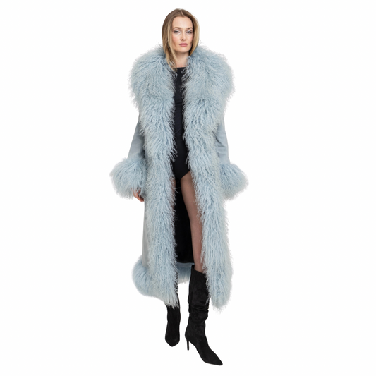 Dorothy Suede Ultra Maxi Coat